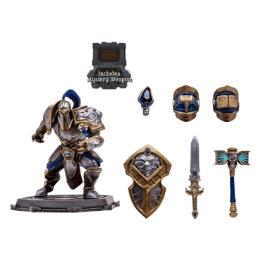PRE-ORDER: World of Warcraft Action Figure - Human: Paladin / Warrior 15 cm