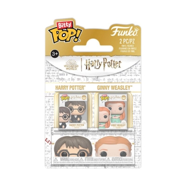 Harry Potter Bitty POP! Figurină vinilă pachet de 2 Harry și Ginny 2,5 cm