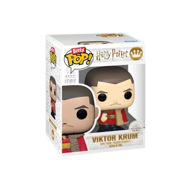 Harry Potter Bitty POP! Figurină vinil Hermione și Krum, pachet de 2,5 cm