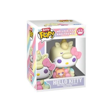 Hello Kitty Bitty POP! Figurină vinilă pachet de 2 HK și Cinnamonroll 2,5 cm
