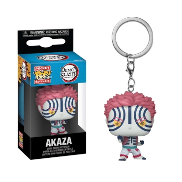 Demon Slayer: Kimetsu No Yaiba Pocket POP! Brelocuri Vinil 4 cm Akaza