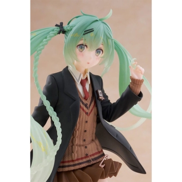 Statuie Hatsune Miku din PVC Hatsune Miku, versiunea Fashion Preppy, 18 cm