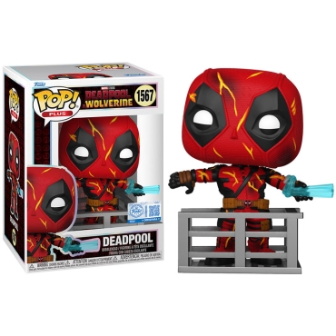 Funko Pop! Plus Marvel: Deadpool Wolverine Vinyl Figure- Deadpool (Finale) (Special Edition) #1567 