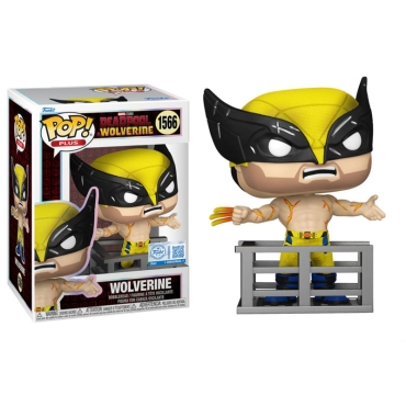  Funko Pop! Plus Marvel: Deadpool Wolverine Vinyl Figure - Wolverine (Finale) (Special Edition) #1566 