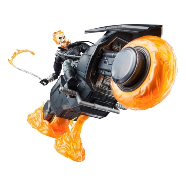 Figurină Marvel Legends cu vehicul Ghost Rider, aniversare de 85 de ani, 15 cm