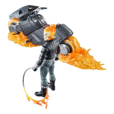Figurină Marvel Legends cu vehicul Ghost Rider, aniversare de 85 de ani, 15 cm