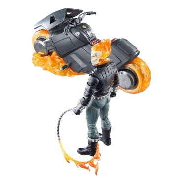 Figurină Marvel Legends cu vehicul Ghost Rider, aniversare de 85 de ani, 15 cm