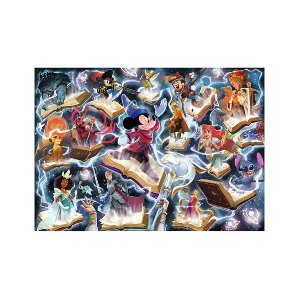Puzzle Disney Lorcana Ravensburger Glimmers of the Realm: Steel 1000 piese
