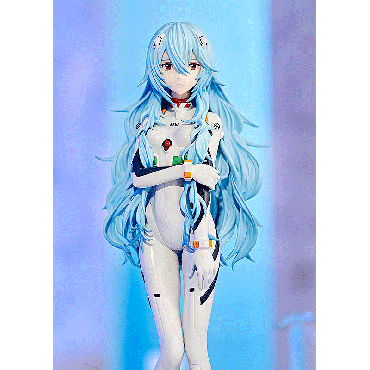 Rebuild of Evangelion Pop Up Parade PVC Statue - Rei Ayanami: Long Hair Ver. (re-run) 17 cm