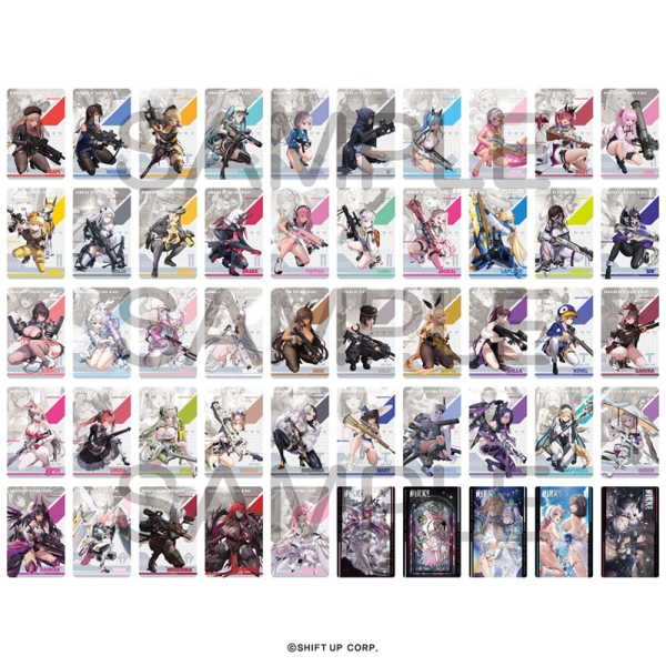Goddess of Victory: Nikke Gun Girl Metal Card Collection - Pack