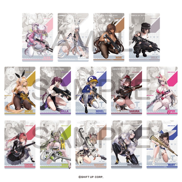 Goddess of Victory: Nikke Gun Girl Metal Card Collection - Pack