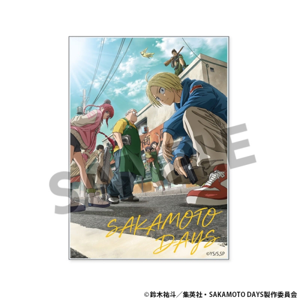 Carte acrilică Sakamoto Days Trading - Pachet Vol. 1