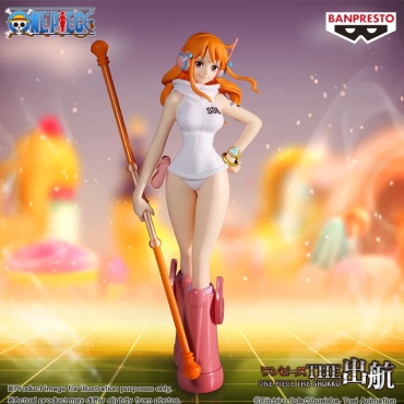 Banpresto One Piece The Shukko Figure - Nami (ver.Egghead) (16cm)