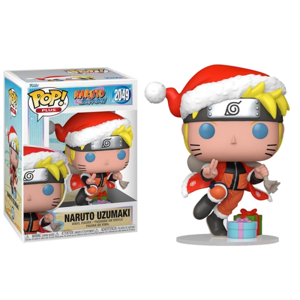 Naruto Shippuden Pop! Plus Animation Vinyl Figure Naruto Uzumaki (Holiday) #2049