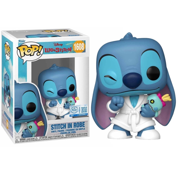 Lilo & Stitch POP!Vinyl Figure Lilo & Stitch - Stitch in Robe (Special Edition) #1608