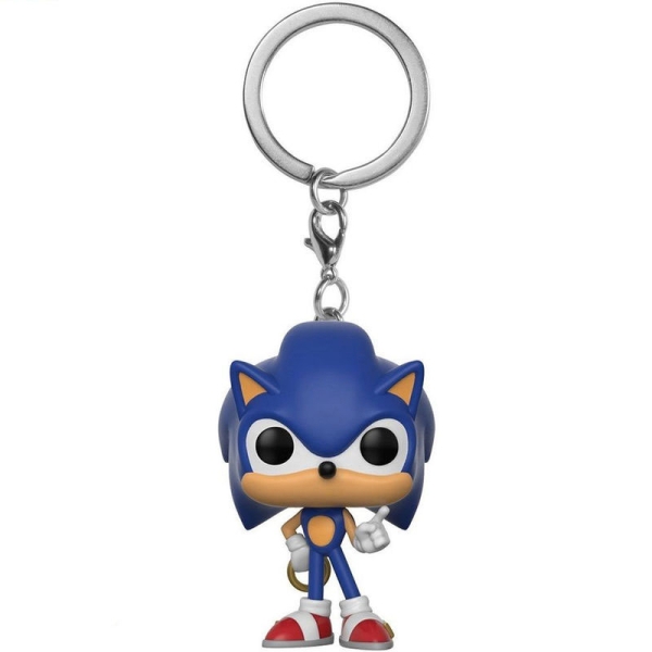 Sonic The Hedgehog Pocket POP! Vinyl Keychains 4 cm Sonic with Ring