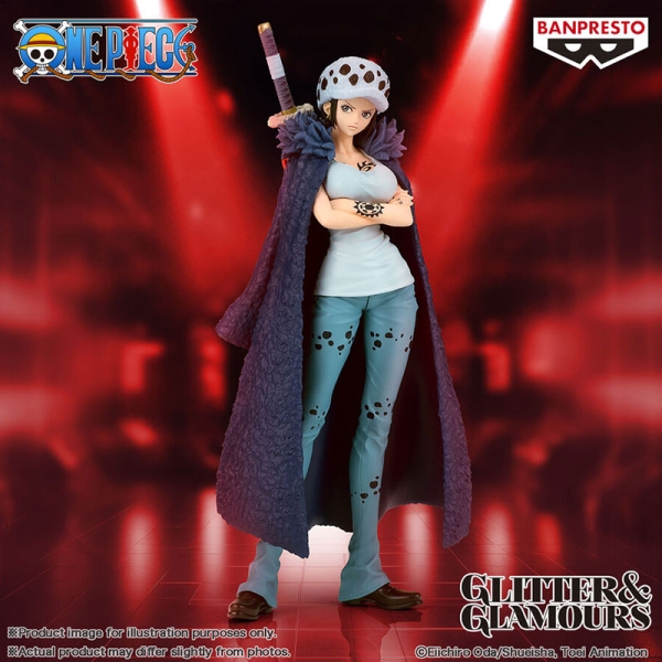 Figurină PVC One Piece Glitter & Glamours - Trafalgar Law (Versiunea Change) (23cm)