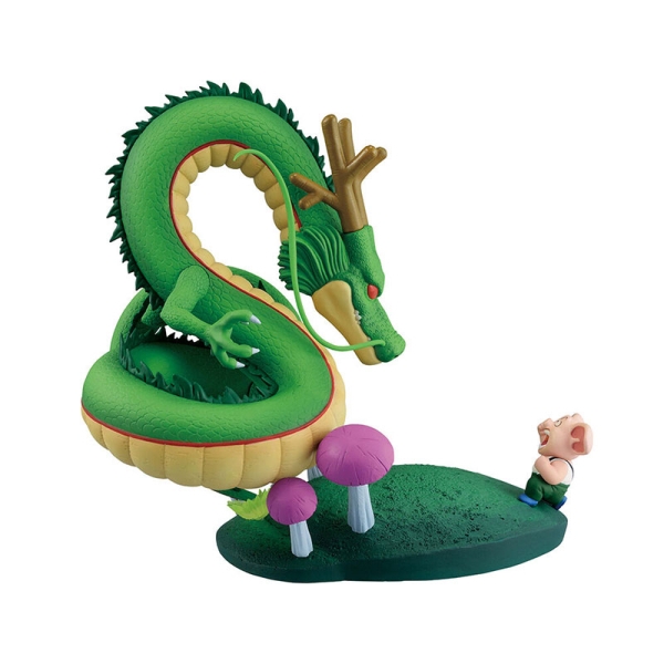 Dragon Ball Ichibansho History Box Колекционерска Фигурка - Oolong & Shenron (14cm)