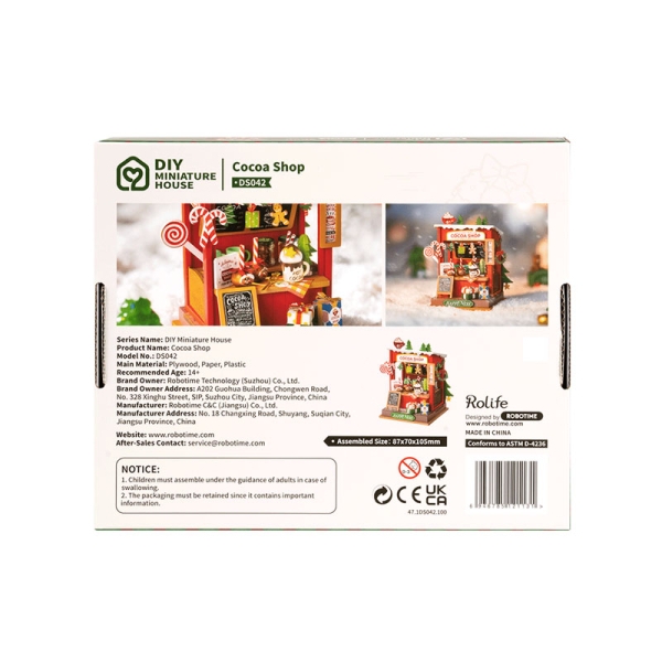 Robotime DIY kit de model - Cocoa Shop