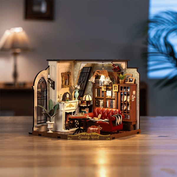Robotime DIY kit de model - Catherine’s Living Room