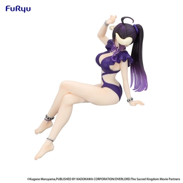Overlord Noodle Stopper PVC Statuie  - Albedo Swimsuit Dark Purple Color Ver. 16 cm