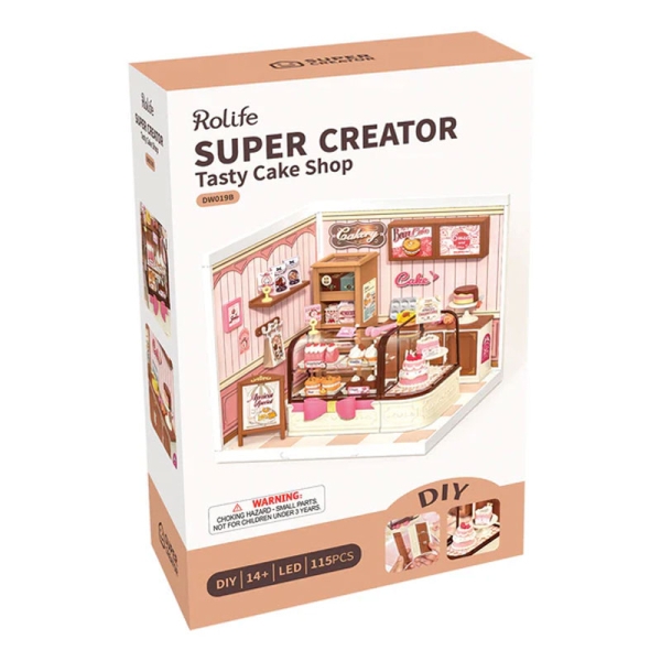 Robotime DIY kit de model - Tasty Cake Shop