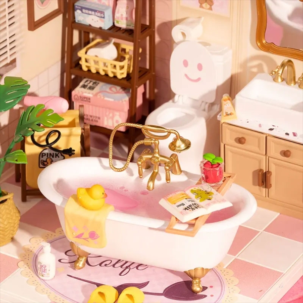 Robotime DIY kit de model - Pop Bubble Bathroom