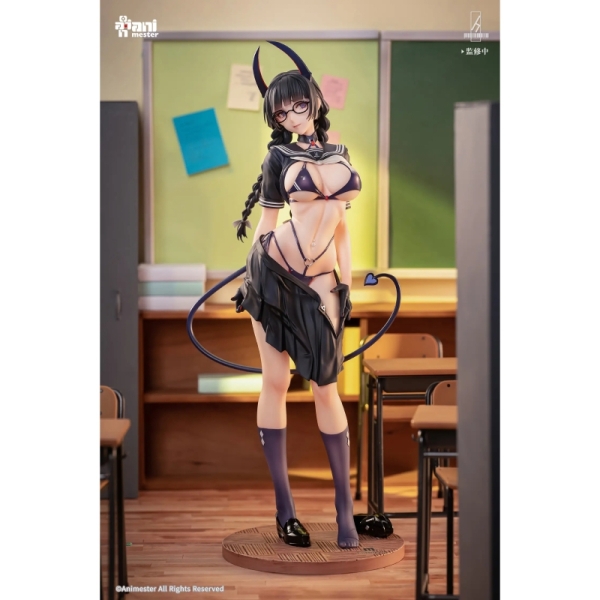 Original Character Illustration by Ban Figure - Succubus Class President Reina