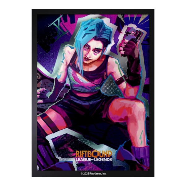 Riftbound: League of Legends Manșoane Mărime Standard - Origins Jinx Art (100 Manșoane)