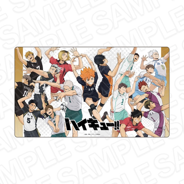 Covoraș/mousepad Haikyu!! - Echipe de volei 35 x 60 cm