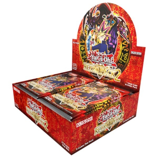 Yu-Gi-Oh! TCG Retro Pack 2 Reprint Booster Box - 24 packs.
