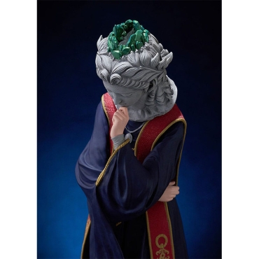 Profil lateral Sellen – vedere din dreapta evidențiind masca