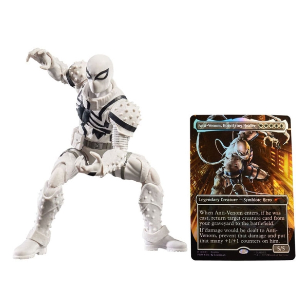 Marvel Legends Magic: The Gathering Figurină Agent Anti-Venom (plus cartonaș foil exclusiv) 15 cm