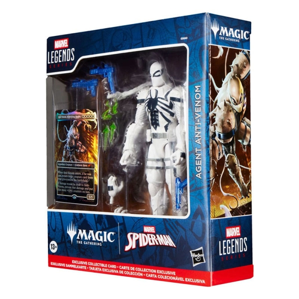 Marvel Legends Magic: The Gathering Figurină Agent Anti-Venom (plus cartonaș foil exclusiv) 15 cm