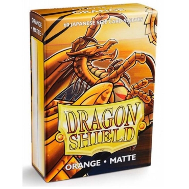 " Dragon Shield " Small Card Sleeves 60pc - Orange
