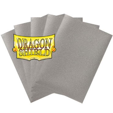 " Dragon Shield " Small Card Sleeves 60pc - Silver