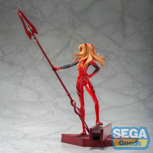 Evangelion: 3.0+1.0 Thrice Upon a Time Luminasta PVC Statue Asuka Shikinami Langley x Spear of Longinus 20 cm