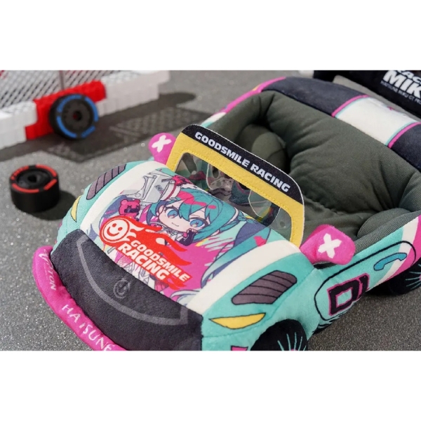 PRE-ORDER: Vocaloid GT Project Large Plush Toy - Hatsune Miku Racing Ver. 2025