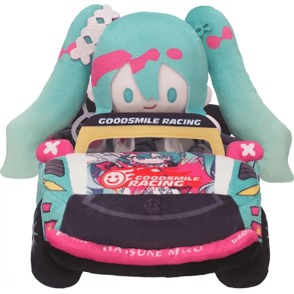PRE-ORDER: Vocaloid GT Project Large Plush Toy - Hatsune Miku Racing Ver. 2025