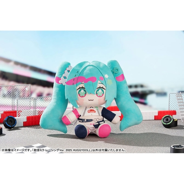 Vocaloid GT Project Large Plush Toy - Hatsune Miku Racing Ver. 2025 HUGGY DOLL