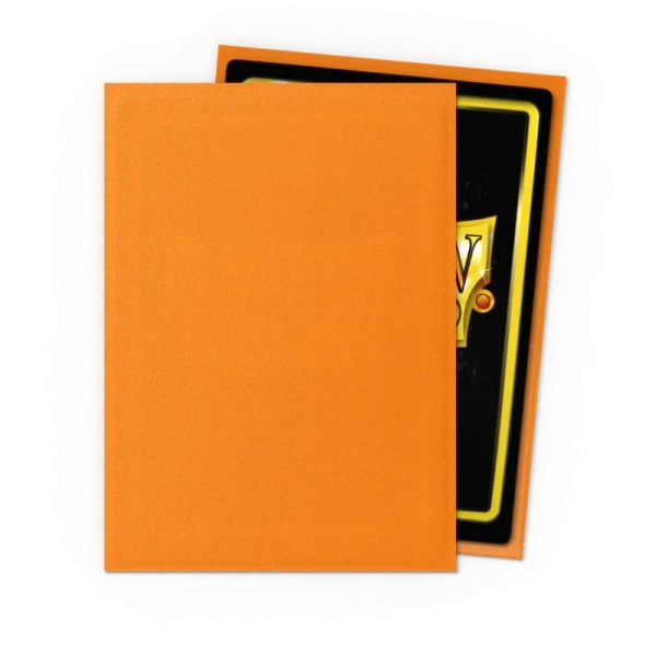 " Dragon Shield " Standard Card Sleeves 100pc - Matte Orange