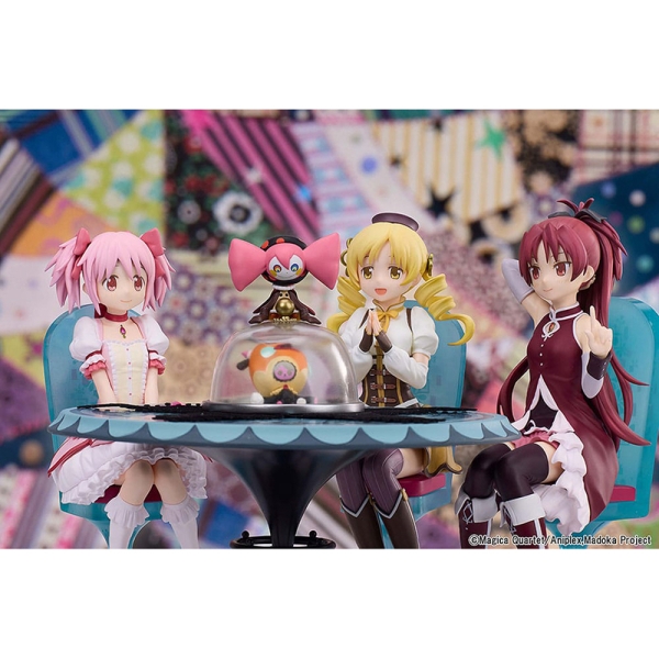 PRE-ORDER: Puella Magi Madoka Magica The Movie: Rebellion PVC Statue - Tea Party Cake Song Ver. Set 18 cm