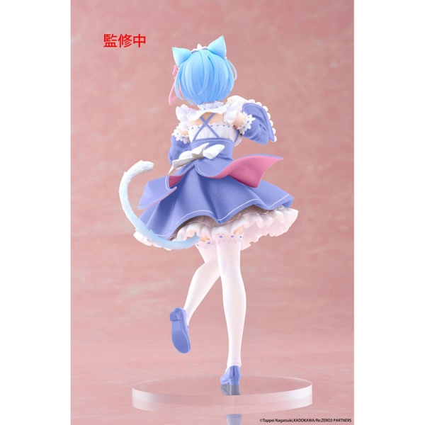 Re:Zero Starting Life in Another World Coreful PVC Statue - Rem Cat Maid Ver. Renewal 18 cm