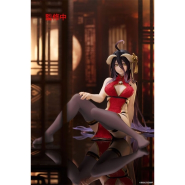 Overlord Desktop Cute PVC Statuie Albedo Chinese Dress Ver. Renewal
