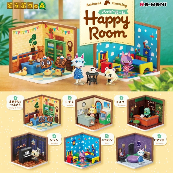 Mini figurine Animal Crossing Happy Room Blind Box
