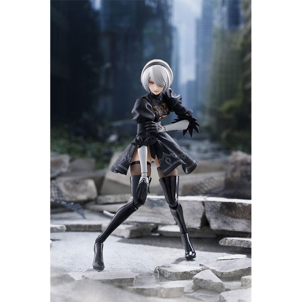 Nier:Automata Ver1.1a Figma Figurină de acțiune 2B (YoRHa Nr. 2 Tip B) 16 cm