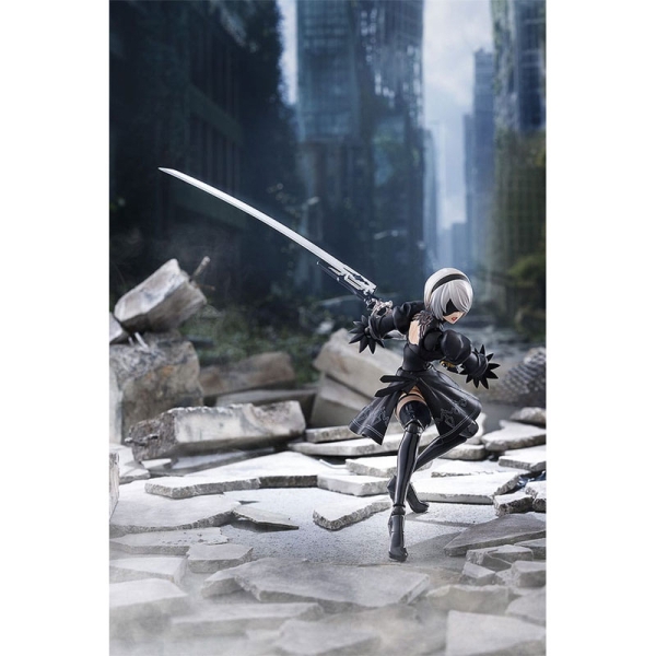 Nier:Automata Ver1.1a Figma Figurină de acțiune 2B (YoRHa Nr. 2 Tip B) 16 cm