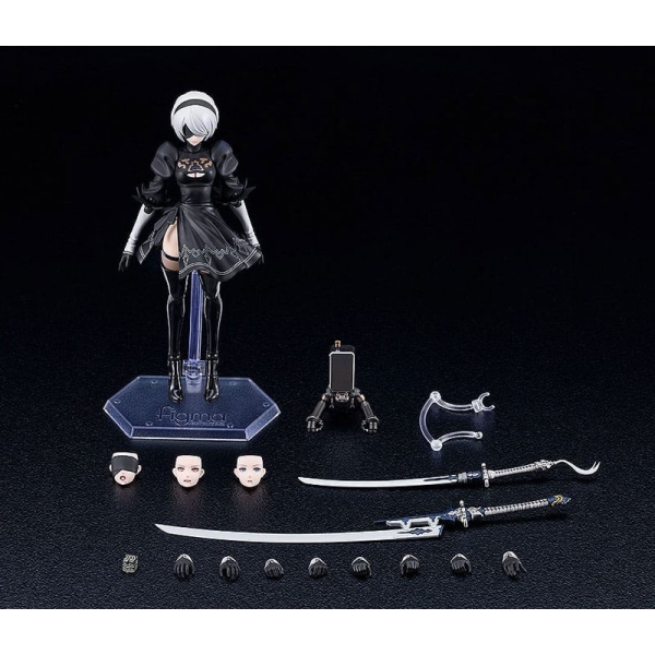 Nier:Automata Ver1.1a Figma Figurină de acțiune 2B (YoRHa Nr. 2 Tip B) 16 cm