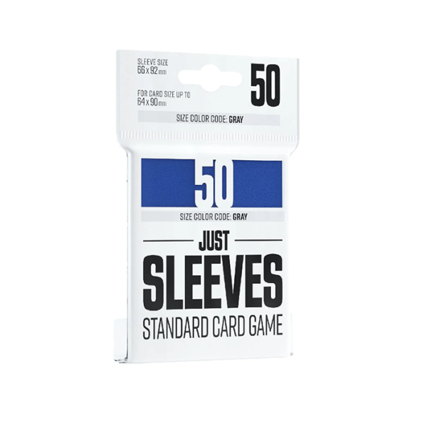 Gamegenic Huse Mărime Standard Just Sleeves - albastru (50 de Huse)