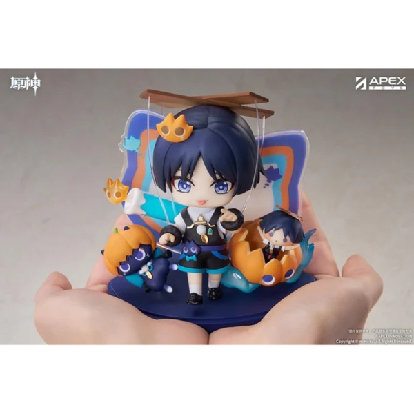 PRE-ORDER: Genshin Impact Twilight Whimsy Series Chibi Chara Figure - Wanderer 11cm
